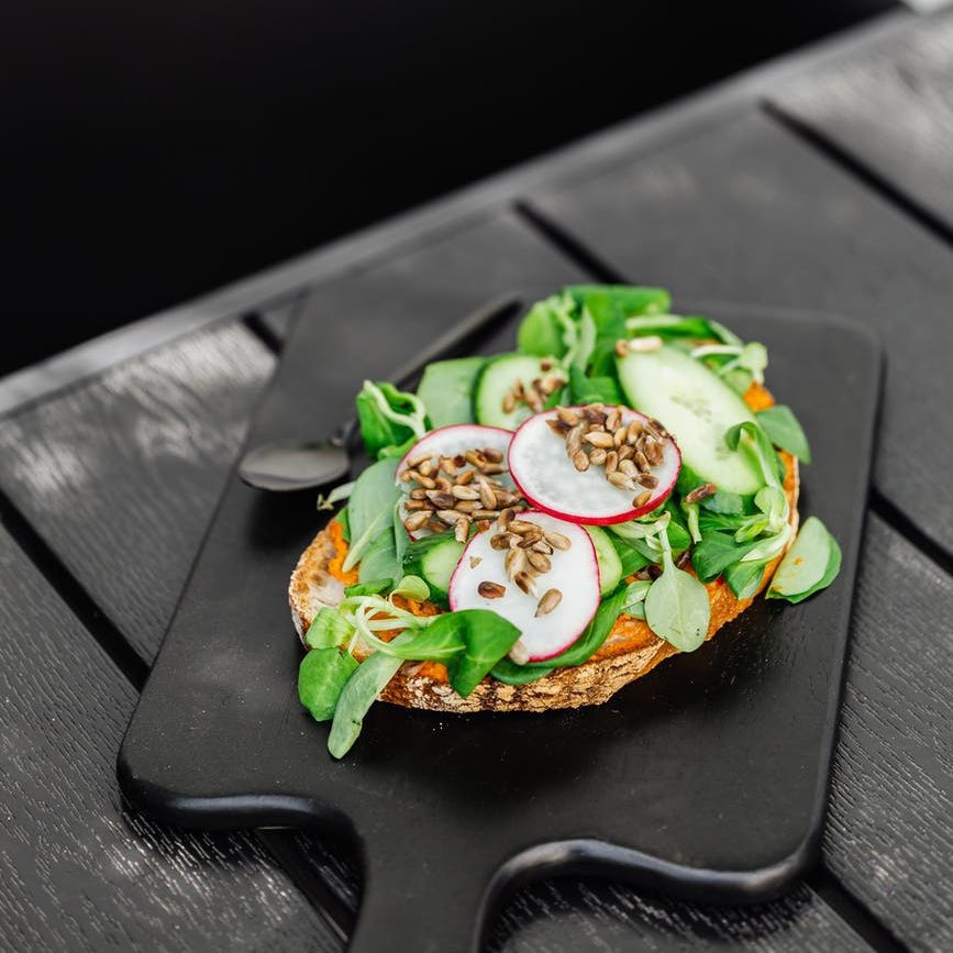 bez mięsa vege kanapka