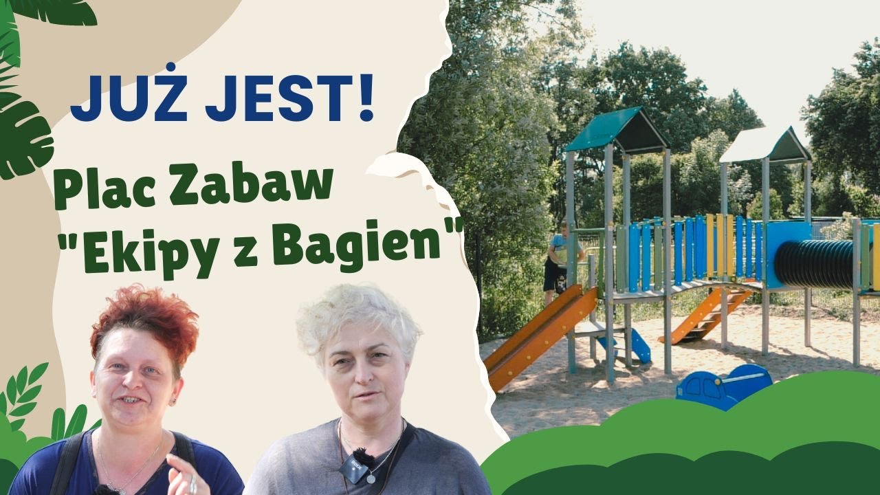 Już jest pierwszy efekt Budżetu Obywatelskiego w Ostródzie – Plac zabaw „Ekipy z Bagien”.